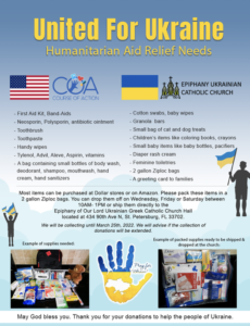 Help Us Stuff Backpacks for Ukrainian Refugees